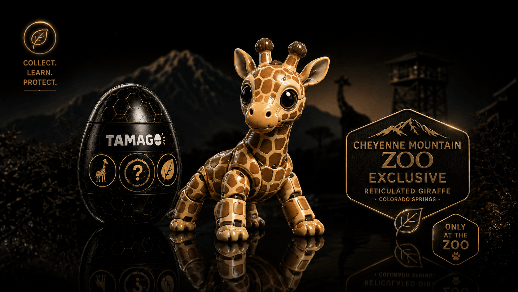 Cheyenne Mountain Zoo exclusive — Reticulated Giraffe